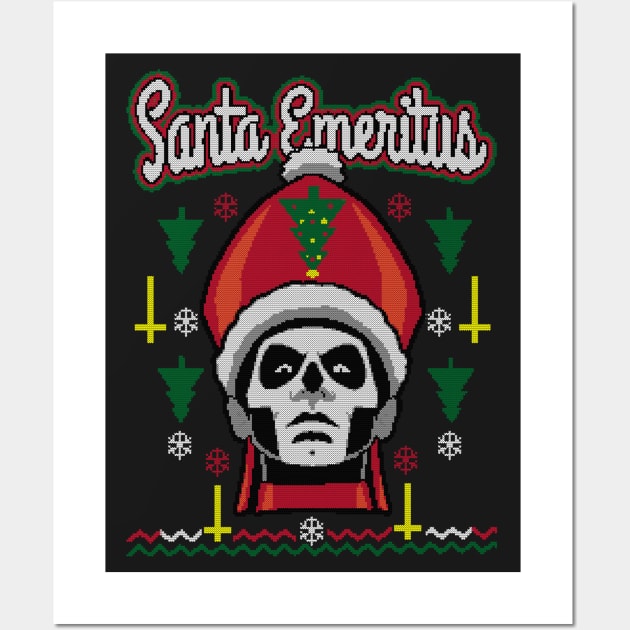 Santa Emeritus Wall Art by Andriu